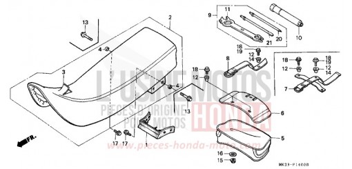 SIEGE XR600RM de 1991